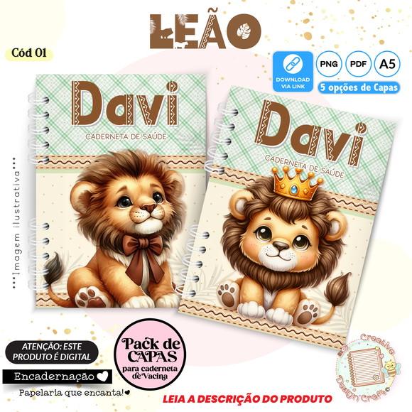Arquivo Digital Capas Caderneta de Saúde Leão - 1