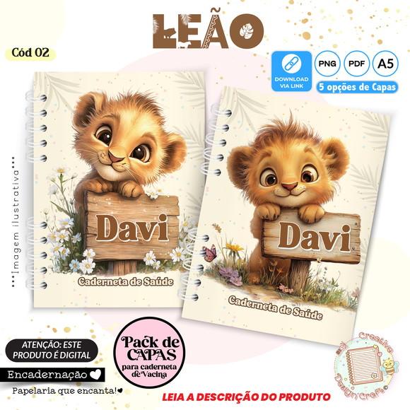 Arquivo Digital Capas Caderneta de Saúde Leão - 2