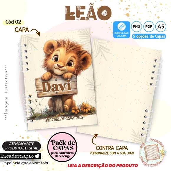 Arquivo Digital Capas Caderneta de Saúde Leão - 2