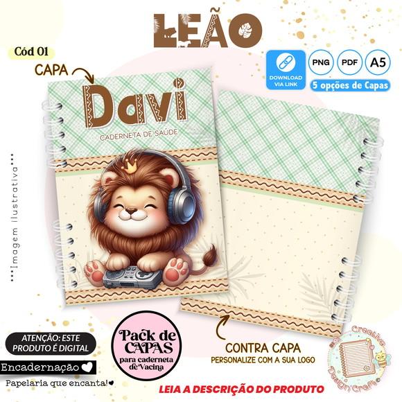 Arquivo Digital Capas Caderneta de Saúde Leão - 1