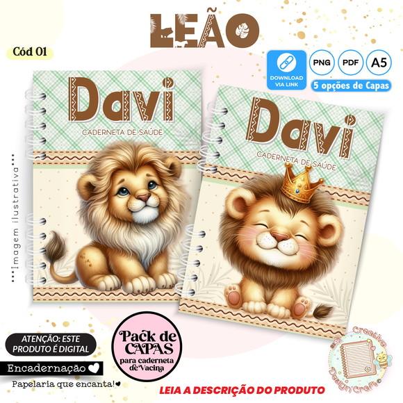 Arquivo Digital Capas Caderneta de Saúde Leão - 1