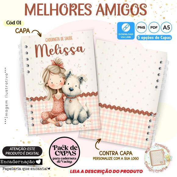 Arquivo Digital Capas Caderneta de Saúde Melhores Amigos - 1