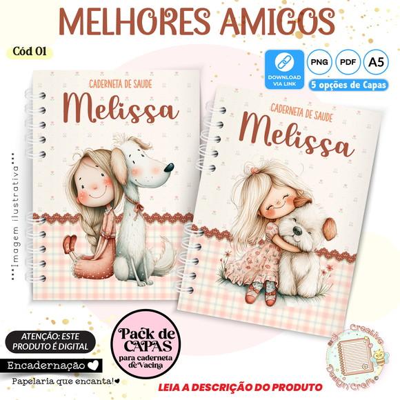Arquivo Digital Capas Caderneta de Saúde Melhores Amigos - 1