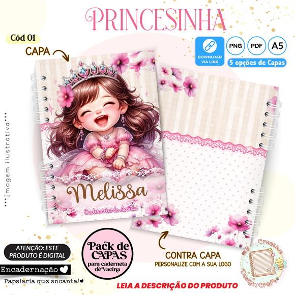 Arquivo Digital Capas Caderneta de Saúde Princesa - 1