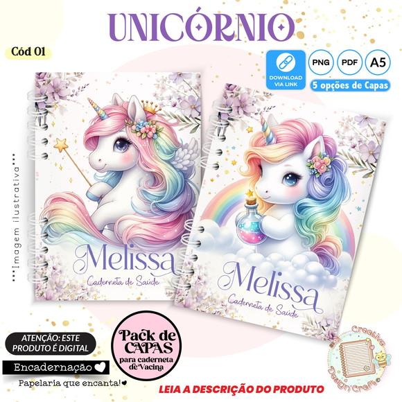 Arquivo Digital Capas Caderneta de Saúde Unicórnio - 1