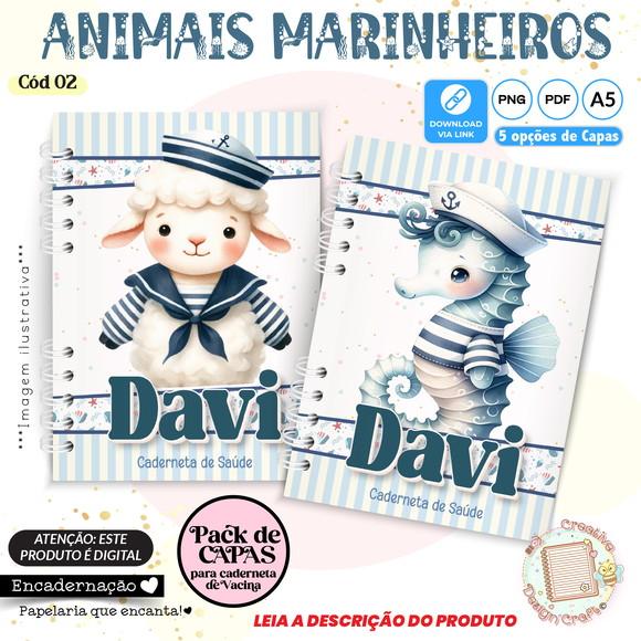 Arquivo Digital Capas Caderneta Saúde Animais Marinheiros 2
