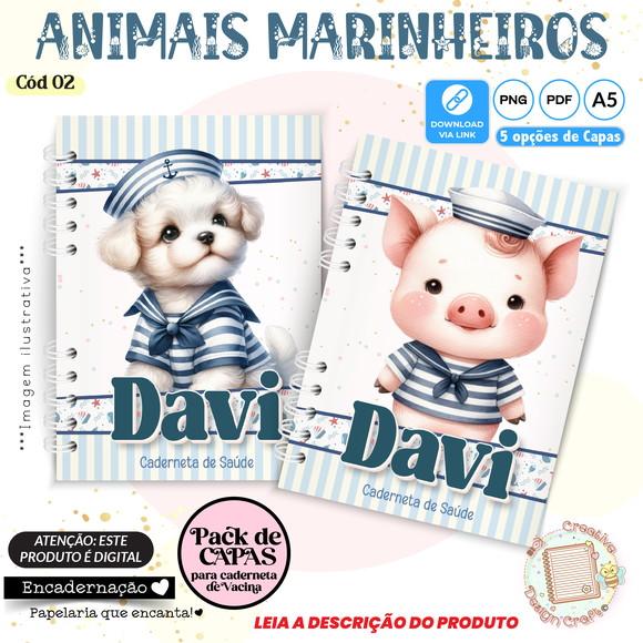 Arquivo Digital Capas Caderneta Saúde Animais Marinheiros 2