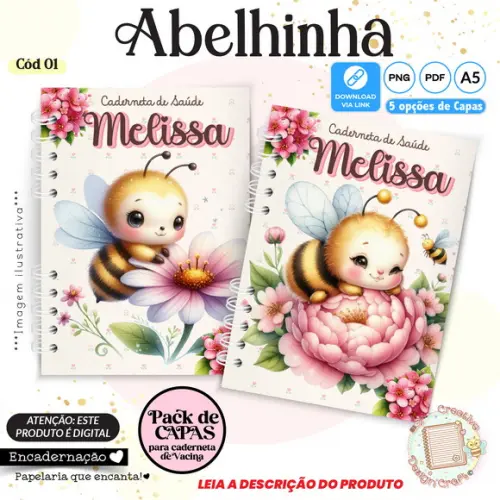 Arquivo Digital Capas Caderneta de Saúde Abelha - 1