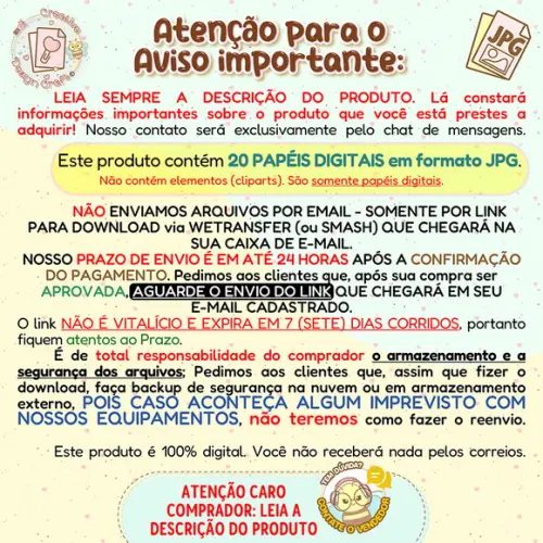 Papéis Digitais Gradiente Kit 1
