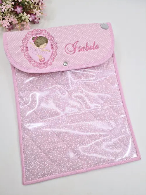 Porta Certidão de Nascimento - Menina
