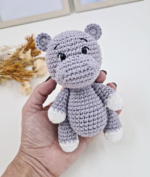 Hipopotamo Amigurumi