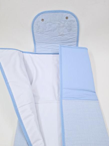 Kit de Porta Fraldas e Trocador de Bolsa