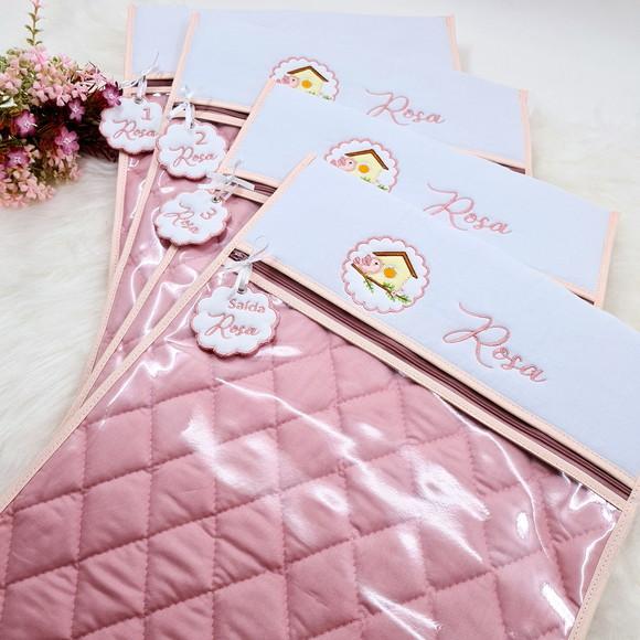 Kit Envelope Organizador Maternidade