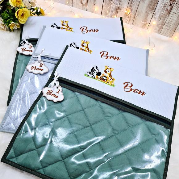 Kit Envelope Organizador Maternidade