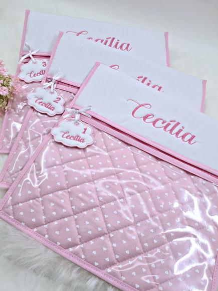 Kit Envelope Organizador Maternidade