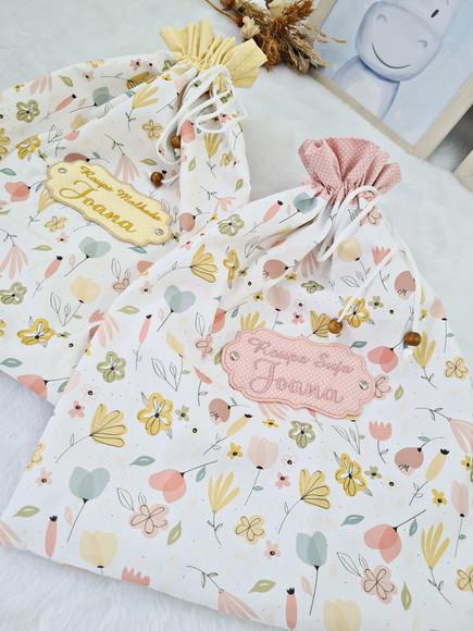 Kit Saquinho para Roupa Suja e Limpa