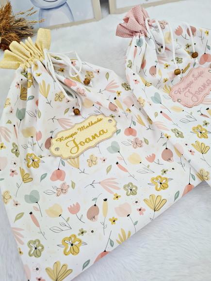Kit Saquinho para Roupa Suja e Limpa