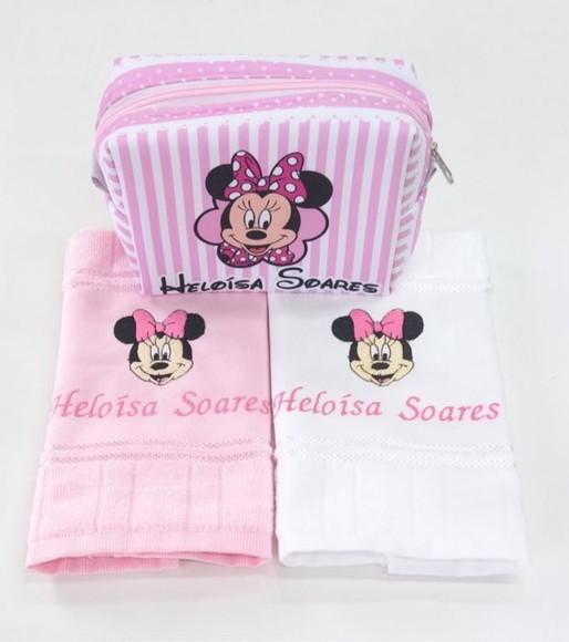 Kit Saquinho para Roupa Suja e Limpa/necessaire e Toalhas