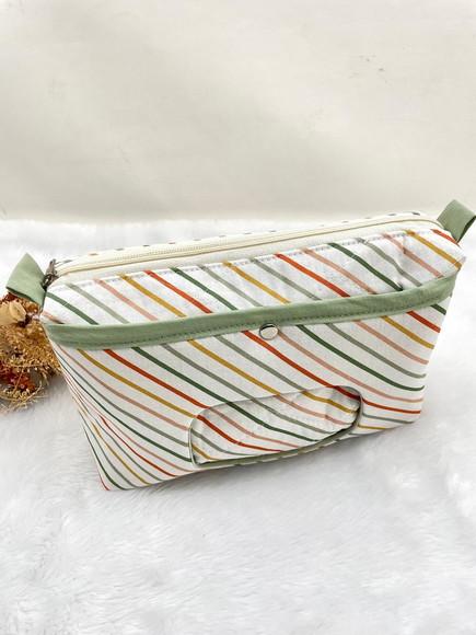 Necessaire Porta Fraldas e Lenço Umedecido