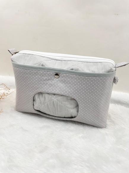 Necessaire Porta Fraldas e Lenço Umedecido
