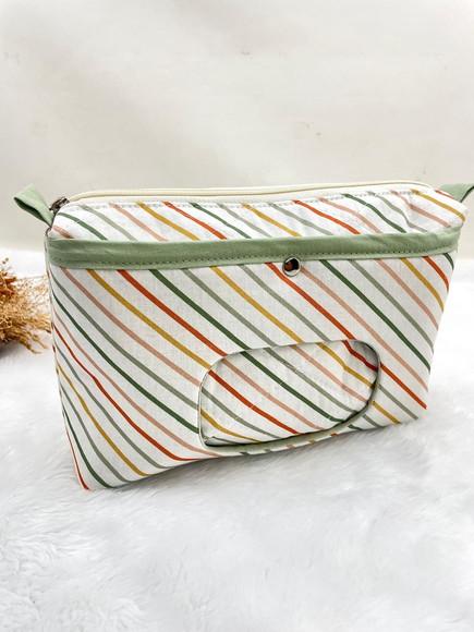 Necessaire Porta Fraldas e Lenço Umedecido