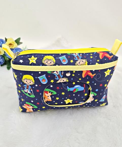 Necessaire Porta Fraldas e Lenço Umedecido