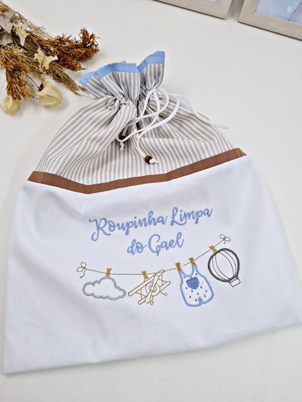 Saquinho para Roupa Suja ou Limpa