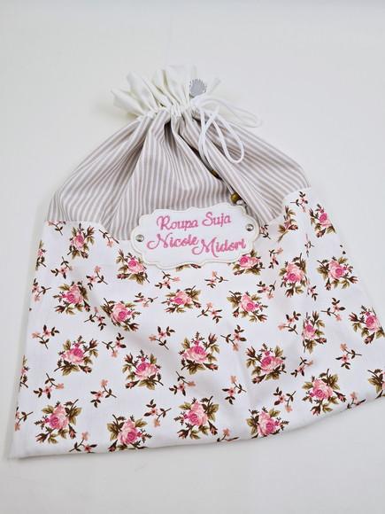 Saquinho para Roupa Suja ou Limpa