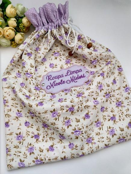 Saquinho para Roupa Suja ou Limpa