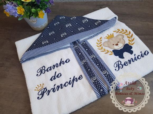 Toalha de Banho Felpuda com Capuz