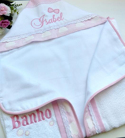 Toalha de Banho Felpuda com Capuz