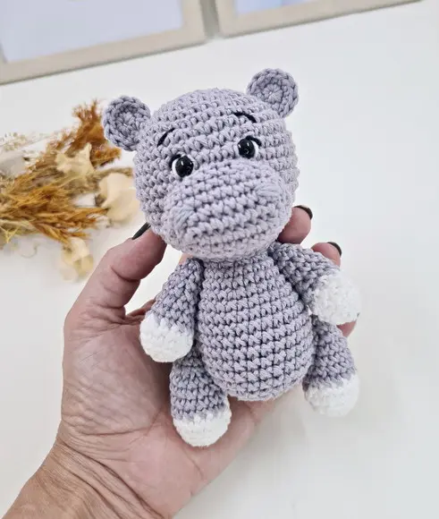 Hipopotamo Amigurumi