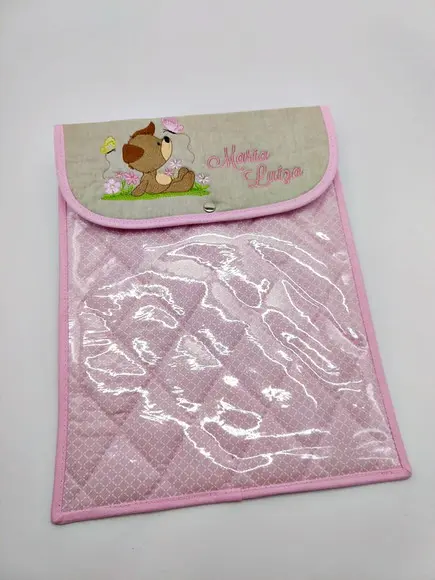 Kit de Porta Certidão de Nascimento e Porta Caderneta de Vac