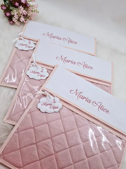 Kit Envelope Organizador Maternidade