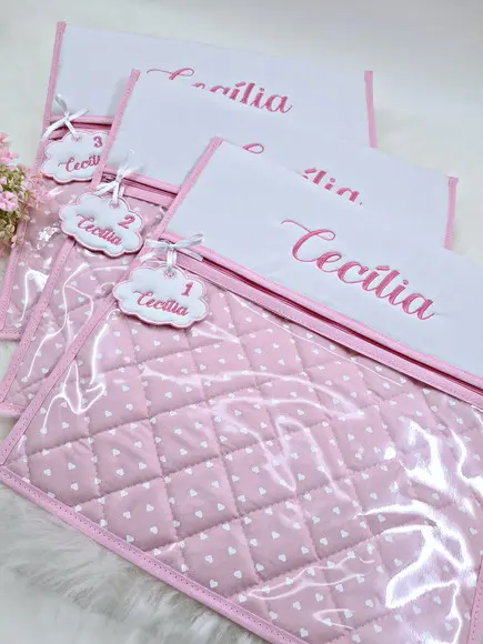 Kit Envelope Organizador Maternidade