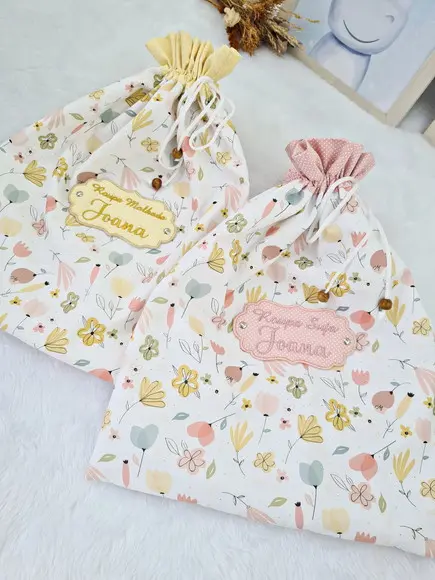 Kit Saquinho para Roupa Suja e Limpa