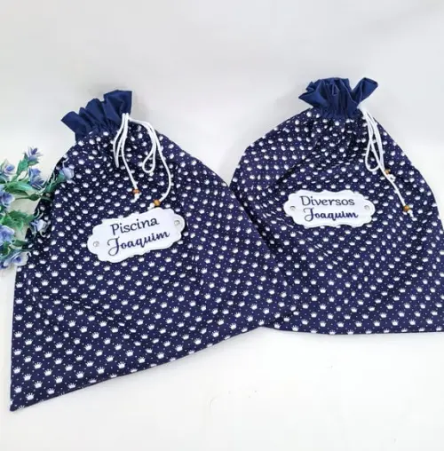Kit Saquinho para Roupa Suja e Limpa