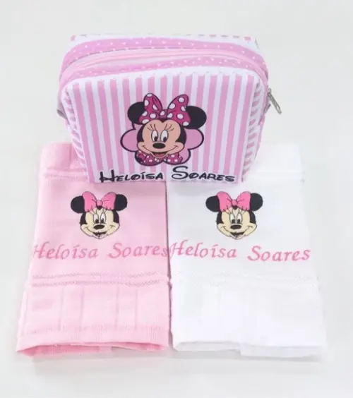 Kit Saquinho para Roupa Suja e Limpa/necessaire e Toalhas