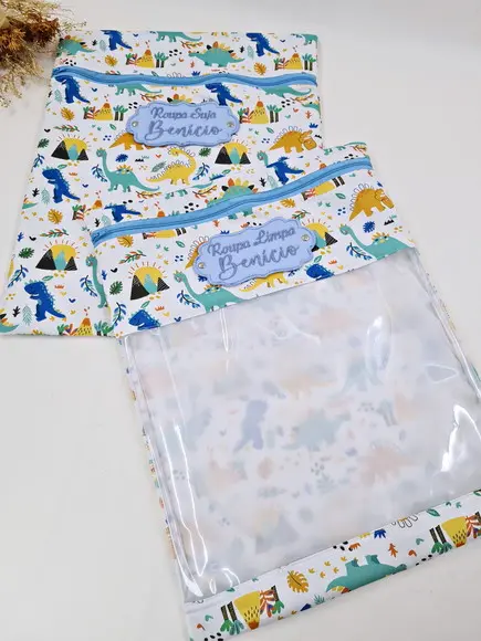 Kit Saquinhos para Roupa Suja ou Limpa