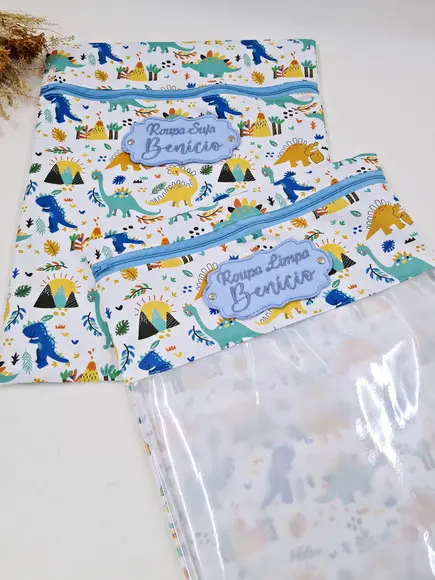 Kit Saquinhos para Roupa Suja ou Limpa