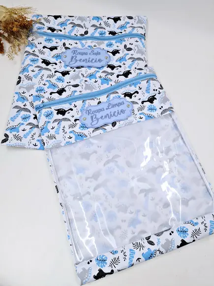Kit Saquinhos para Roupa Suja ou Limpa