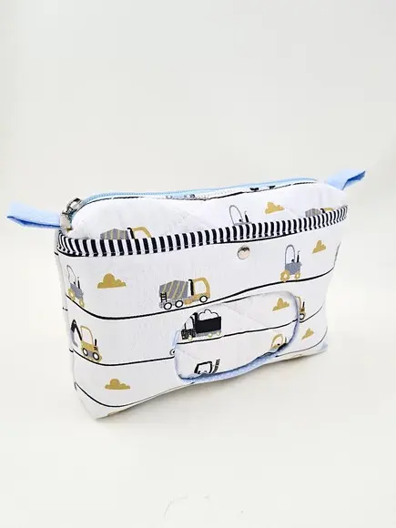 Necessaire Porta Fraldas e Lenço Umedecido