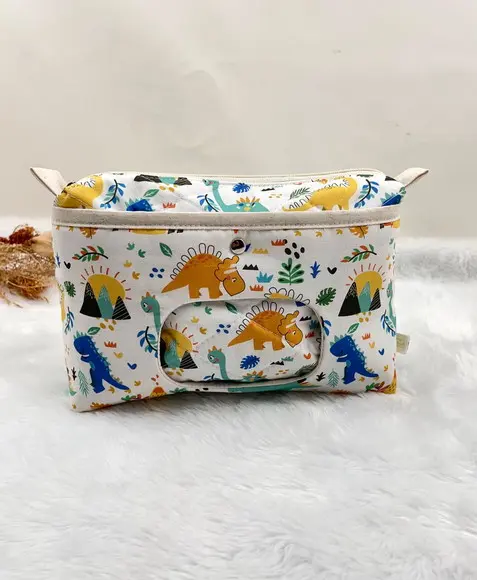 Necessaire Porta Fraldas e Lenço Umedecido