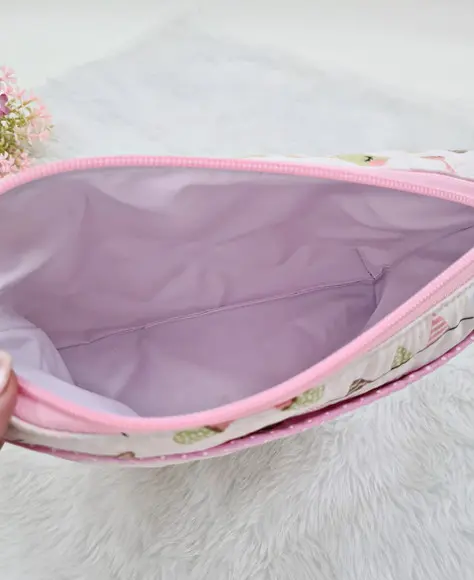 Necessaire Porta Fraldas e Lenço Umedecido