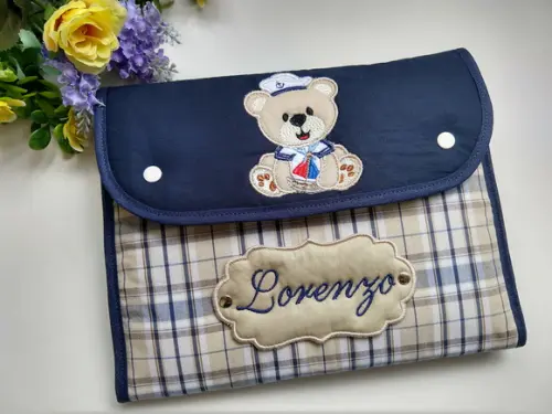 Porta Fraldas e Lenço Umedecido