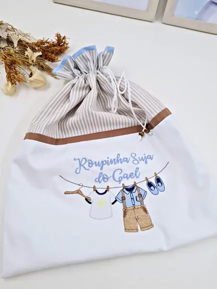Saquinho para Roupa Suja ou Limpa