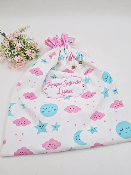 Saquinho para Roupa Suja ou Limpa
