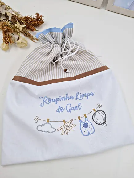 Saquinho para Roupa Suja ou Limpa