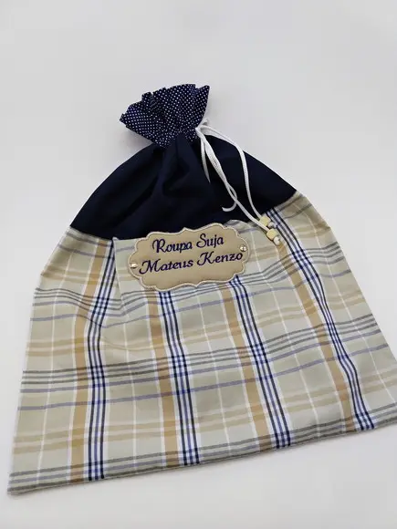Saquinho para Roupa Suja ou Limpa