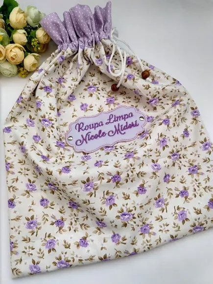 Saquinho para Roupa Suja ou Limpa